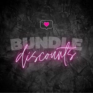 BUNDLE DISCOUNTS OFFERED 💞✨